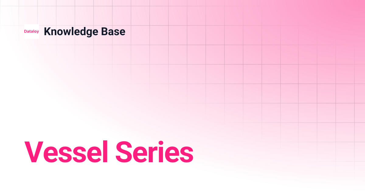 Vessel Series | Release 8.21 | Knowledge Base